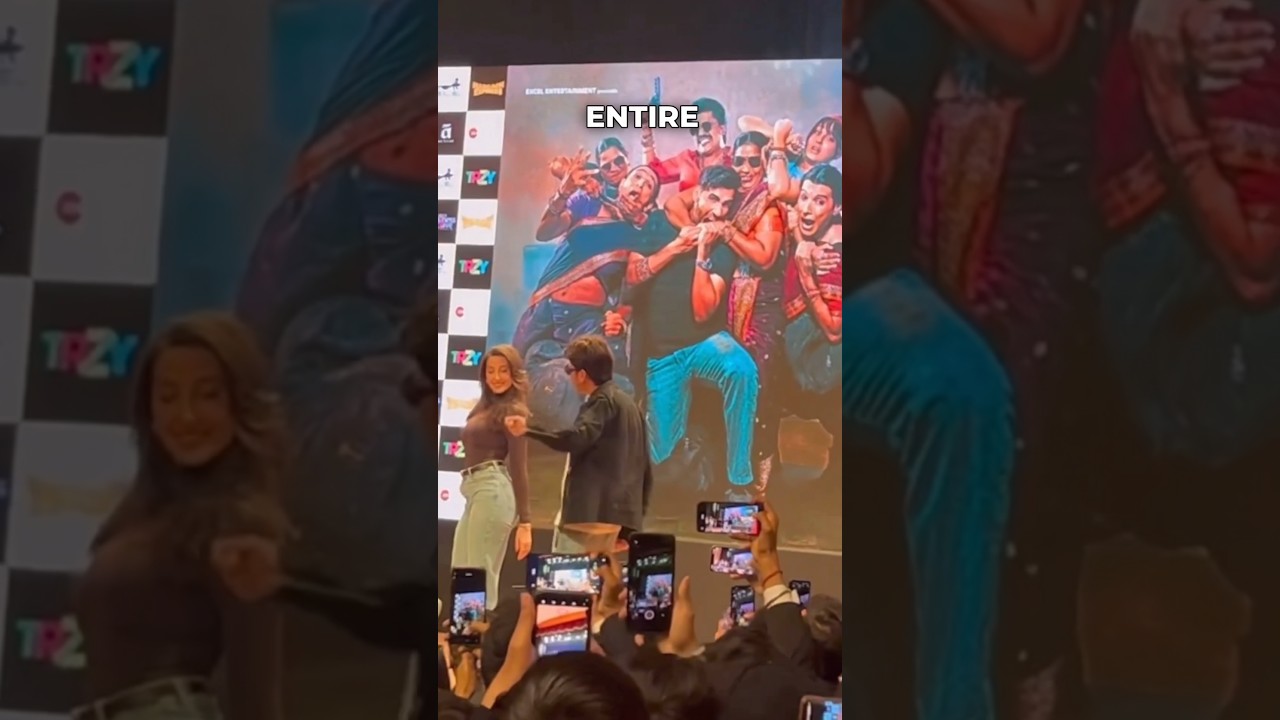 Nora Fatehi at SRCC, Delhi University 😱😍 College Day In My Life 