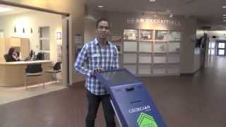 The new Q-nomy kiosk