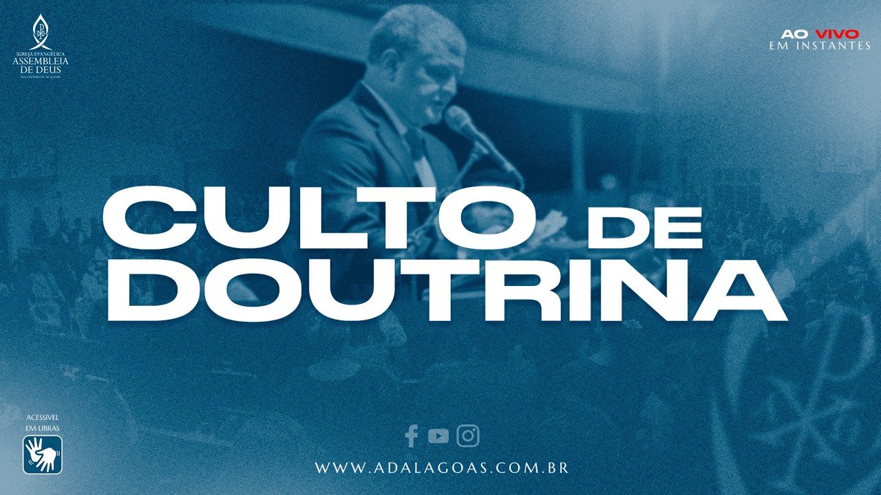 Culto de Doutrina - Acessível em Libras (27/02/2026)