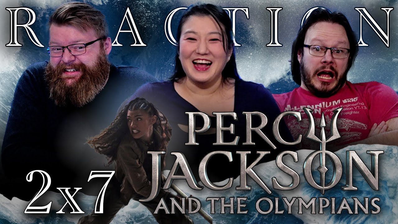 Percy Jackson and the Olympians 2x7 REACTION!! "I Go Down With the Ship"