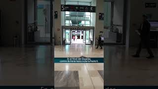 Nuevo acceso a la terminal de autobuses del AIFA