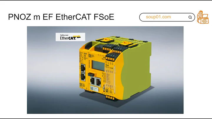 Pilz.PNOZ m EF EtherCAT FSoE Introduction