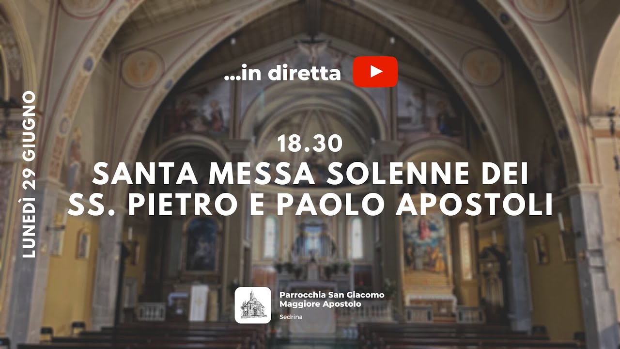 Orario Messe San Pietro E Paolo