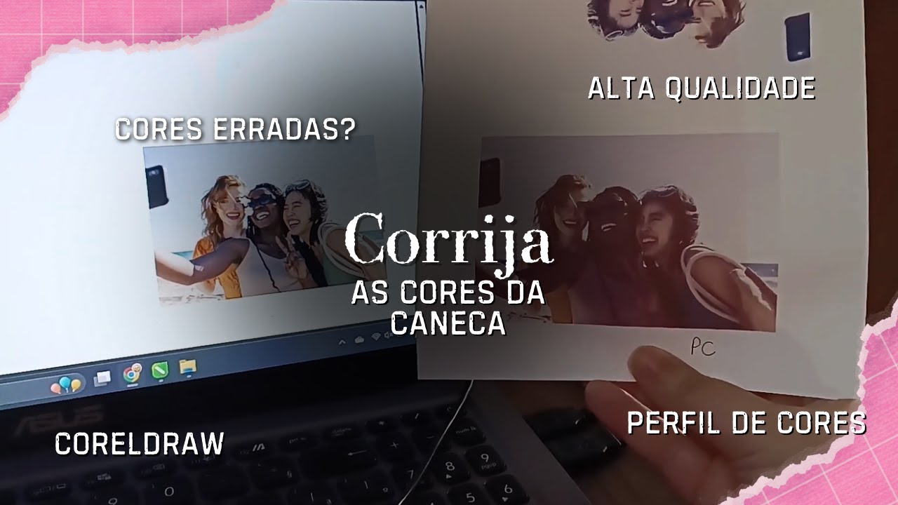 COMO DEIXAR AS CORES DAS SUAS FOTOS PERFEITAS NAS CANECAS DE SUBLIMAÇÃO 