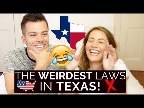 Dumb Texas Laws! | These are CRAZY!