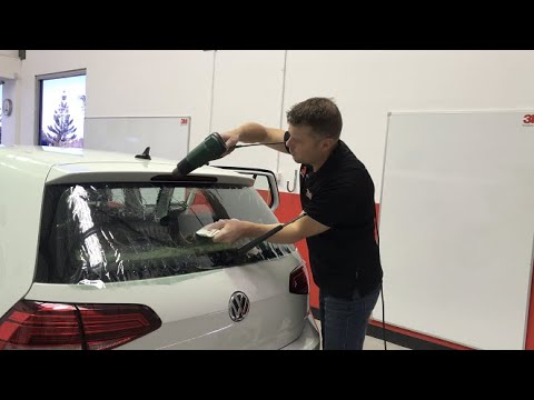 Gold Window Tint Car