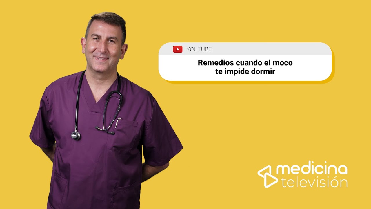 Remedios cuando el moco impide dormir