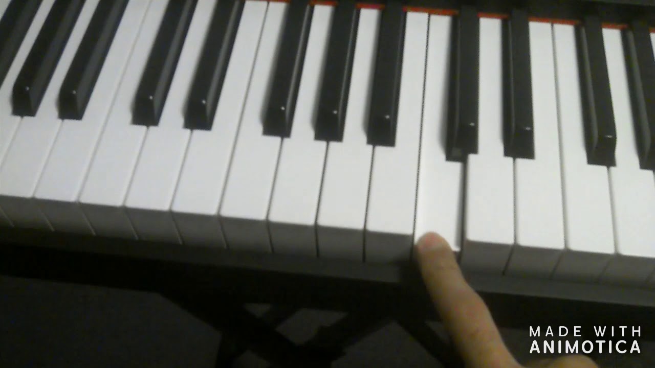 Piano Yamaha P-125 opening - disassembly (key sound repair)