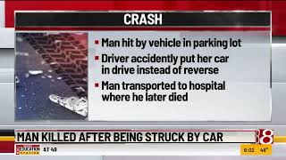 Man killed after being struck by car