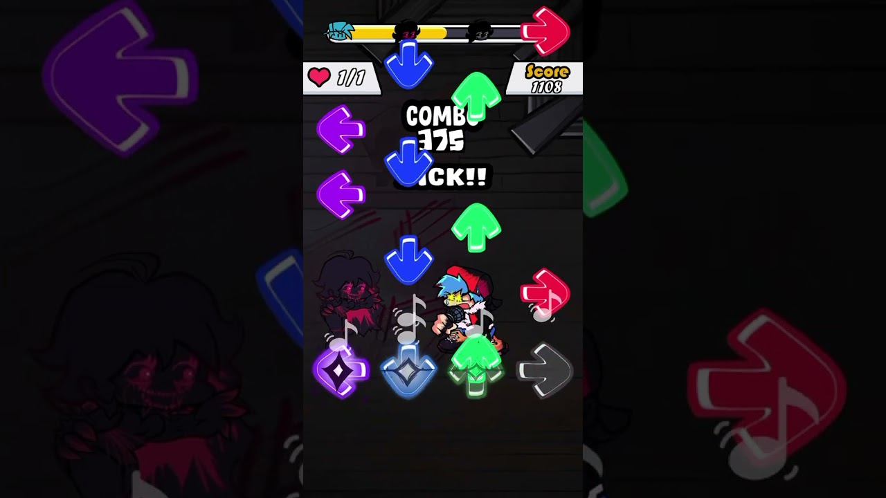 Corruption Battle! Top Of Blood I suck at this chart btw 7th attempt 