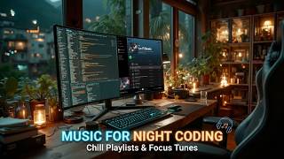 Night Coding Music ~ Dark Hacker Atmosphere & Deep Focus Programming Flow No Distractions