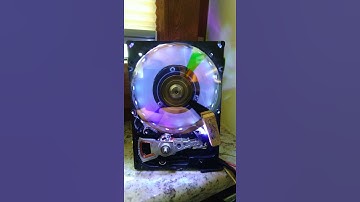 Persistence of Vision HDD CLOCK