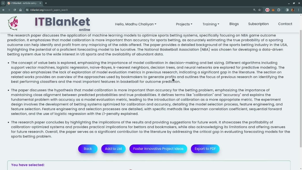 Unlocking Infinite Innovation: AI-Powered Project Ideas with ITBlanket