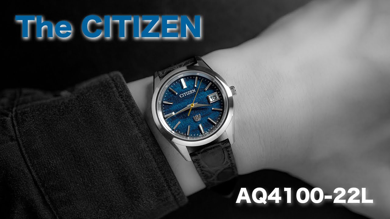 世界限定400本】The CITIZEN ザ・シチズン AQ4100-22L【The CITIZEN30