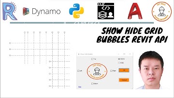 [Share Source] Show Hide Grid Bubbles Revit API | Ẩn hiện đầu Grids Revit API | Kỹ sư giấy