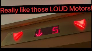 Modernized Dover HIGH-Hydraulic Elevators 🛗 with LOUD EPIC MOTORS!!! (Central DuPage Hospital)