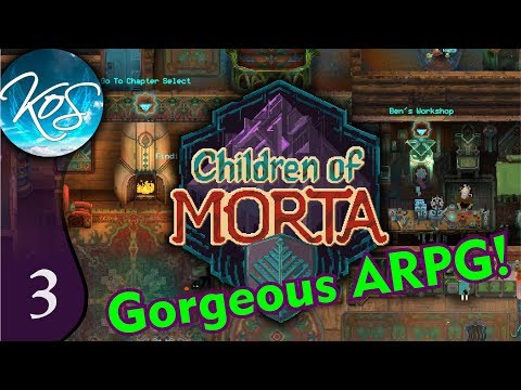 Children of Morta Ep 3: BASH! BASH! BASH! - ARPG Eye candy!!! First Look - Let's Play