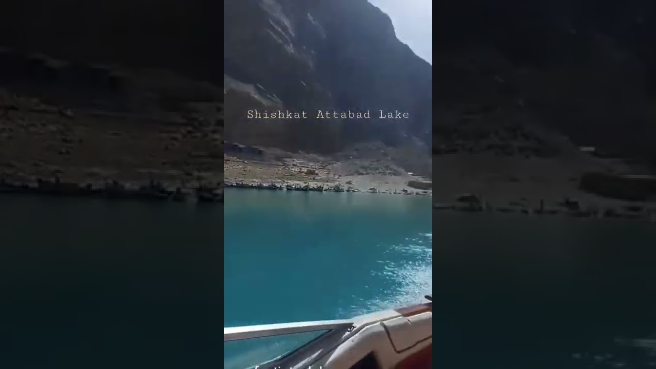 Shishkat Attabad  Lake || Speed Boat || 