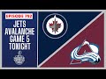 Winnipeg jets vs colorado avalanche game 5 countdown chris jericho joins