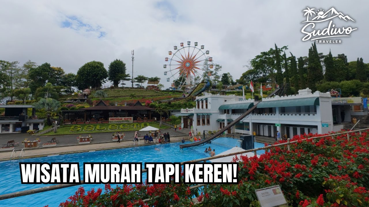 Selecta Batu Malang 🌿 Wisata Klasik dengan taman bunga warna-warni