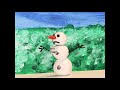 Stopmotionfilm snowman