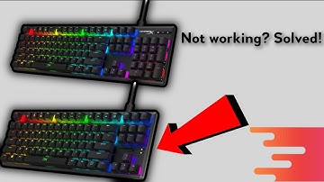 How to fix HyperX Alloy Origins (core) not responding or lighting up