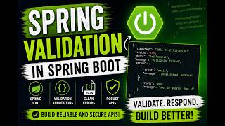 Spring Validation in Spring Boot | Bean Validation Explained with Example