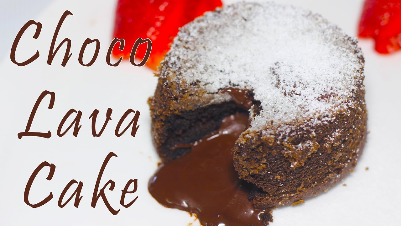 Eggless Choco Lava Cake Recipe | Easy Molten Lava Cake | Eggless Dessert Recipes | Kanak