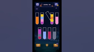 Water Sort Puzzle Game |  Level 39  |  Bulmaca Oyunu   #level 39     #android gameplay