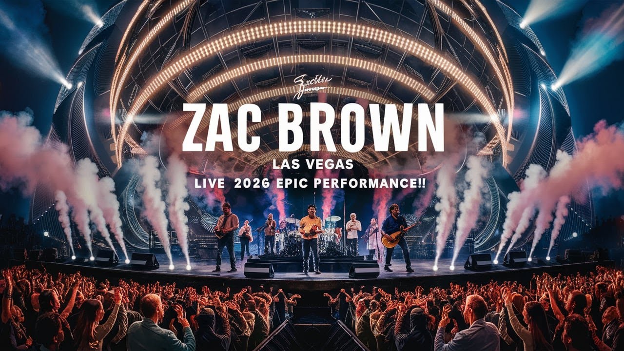 “Epic Zac Brown Band Live 2026 | Sphere Las Vegas Full Concert Highlights & Reactions”