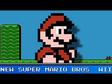 New Super Mario Bros. Wii 8 Bit Remix