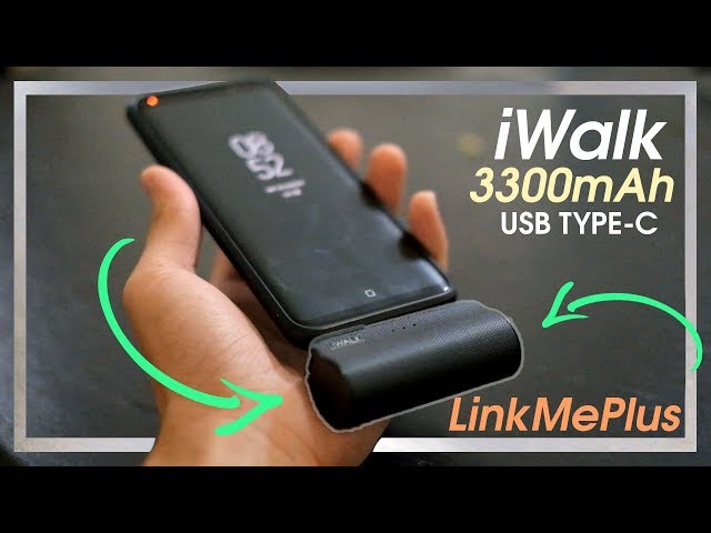 iWalk Link Me Plus | 3300 mAh Type C Power bank + Charging Test & Review