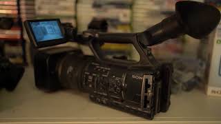 Unboxing $556 Sony HDR AX2000 Using Sony A7iii 4K Full Frame