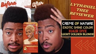 Creme of Nature Exotic Shine Hair Color: Light Golden Blonde Review