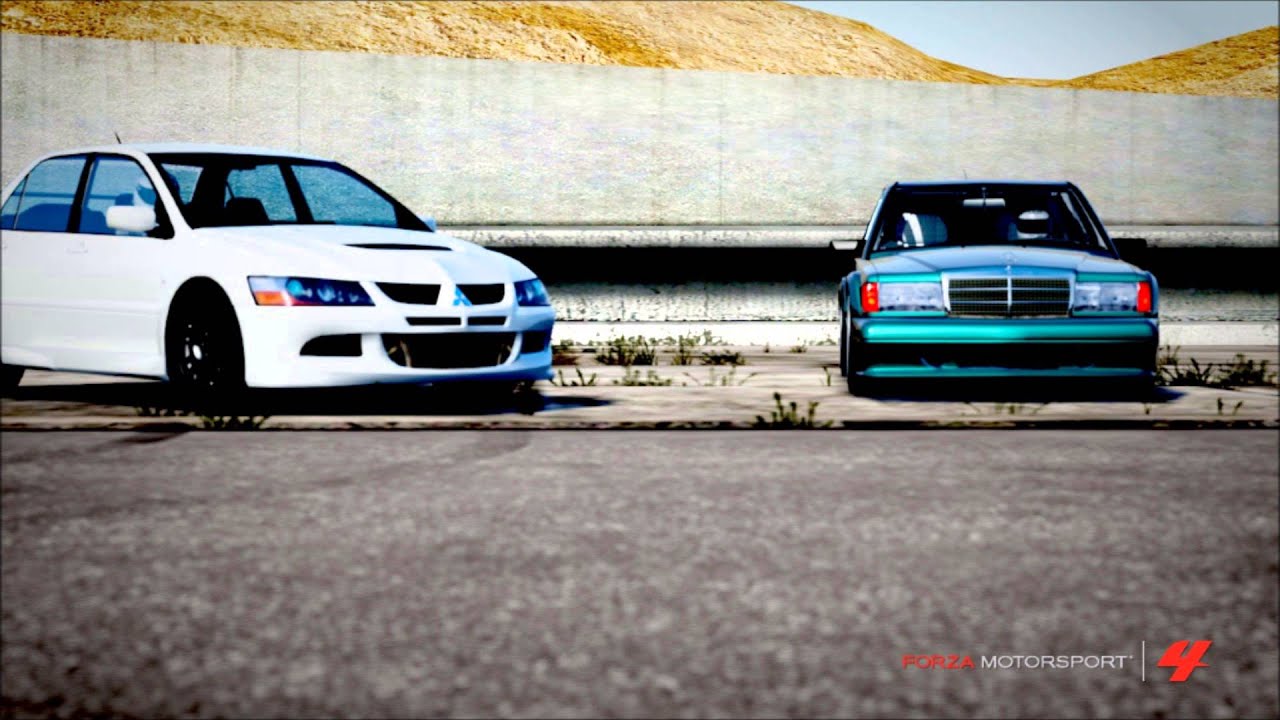 FORZA 4: JDM vs Euro cruise