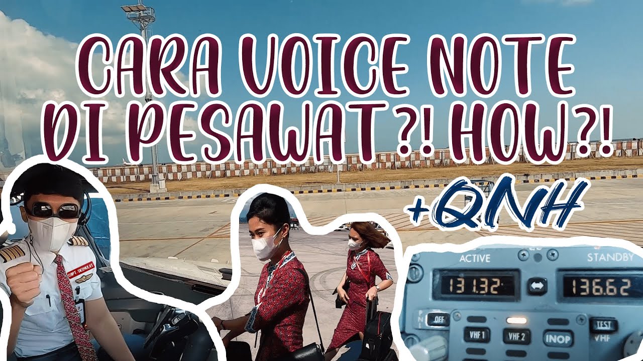 [KISI-KISI] BELAJAR START ENGINE DAN KOMUNIKASI RADIO BARENG CAPT. SRIMULAT ~