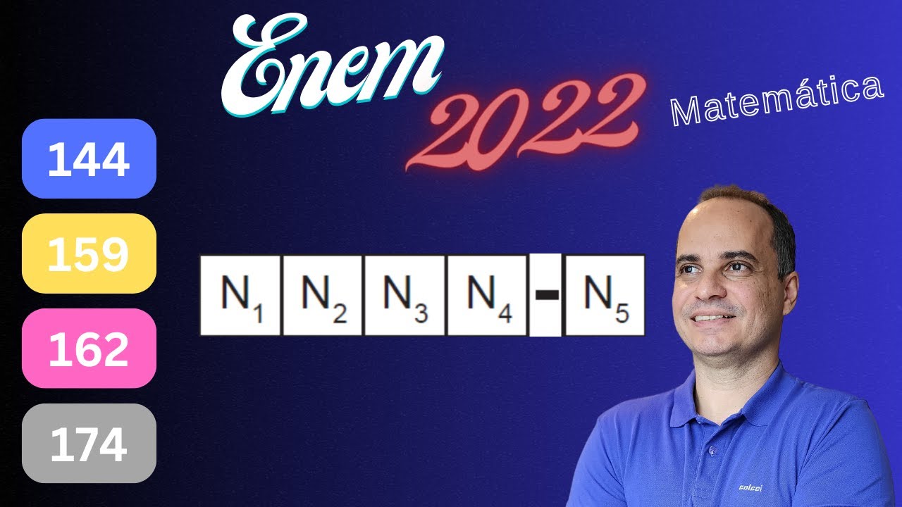 📘Enem 2022/144 | Matemática | Cada número que identifica uma agência ...
