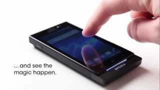 Sony Xperia Sola Floating touch.