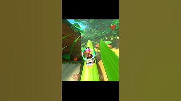 Satisfying shroomless route... 💀 #shorts #mariokart