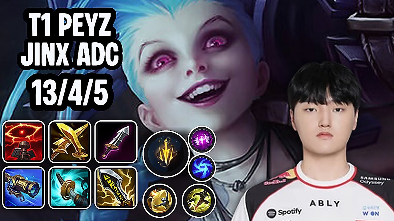 T1 Peyz Jinx Adc SoloQ Replay 20260214