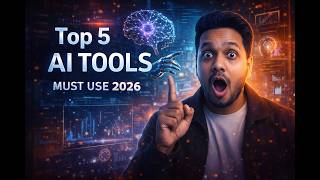 🔥 Top 5 AI Tools Like ChatGPT You Must Try in 2026 | Best Free AI Tools for Beginners
