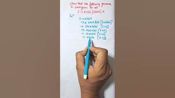 Grammatica is dubbelzinnig of niet S -》aSBS S--》bSaS | ^ #toc #automata #shorts