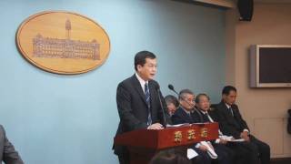 20110318-羅發言人於總統記者會說明11項因應作為