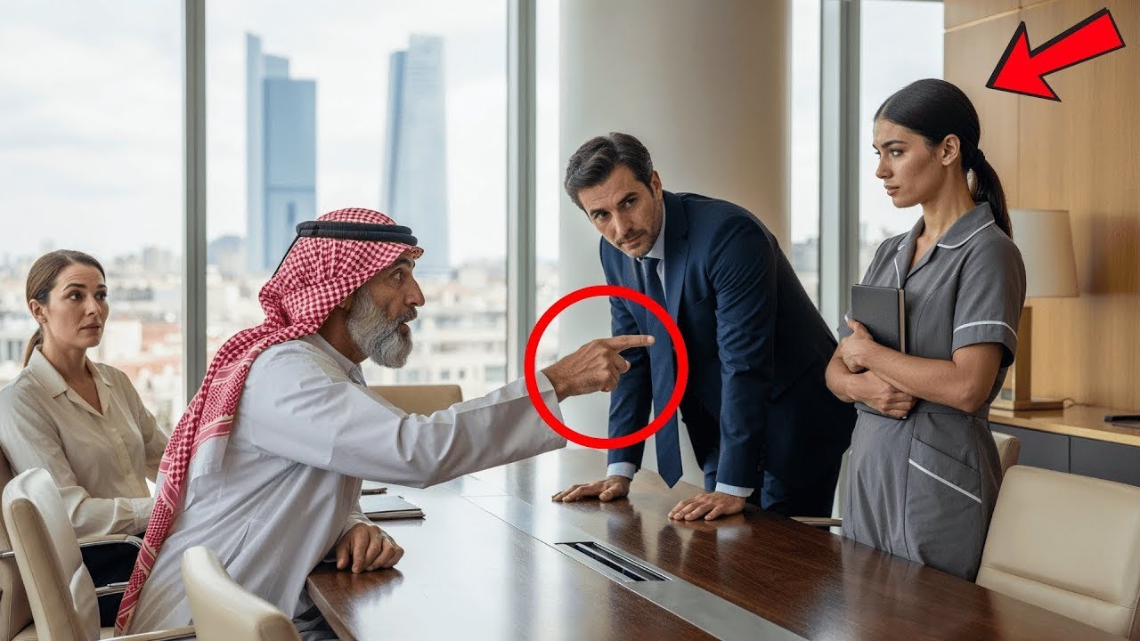 Furious Arab Millionaire Was Leaving — Until the Cleaning Maid's Arab Paralyzed Him...