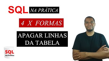 SQL SERVER - DELETE - 4 formas de apagar  dados das tabelas