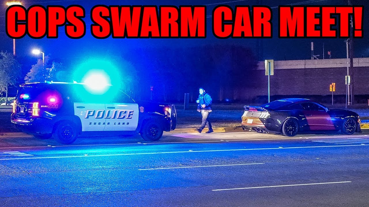 INSANE CAR MEET GETS HARASSED BY ENTIRE POLICE DEPARTMENT! (Tickets For Everyone...)