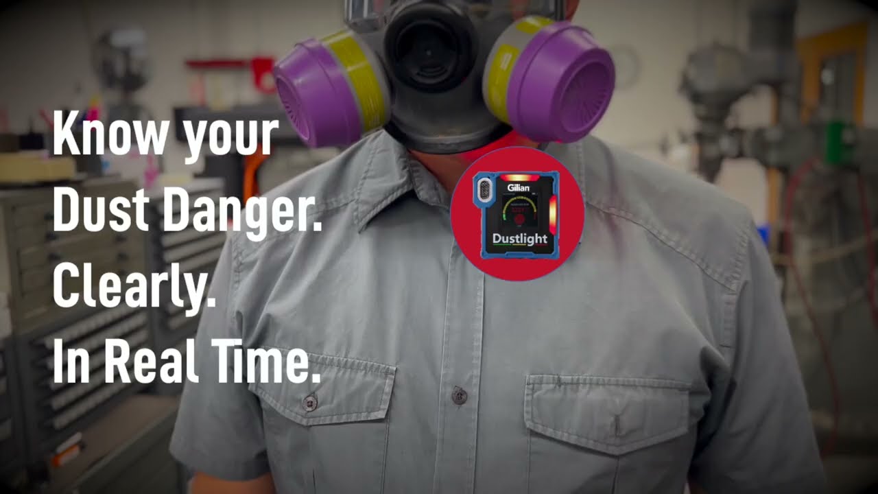 Sensidyne Gilian Dustlight personal dust monitor INTRO