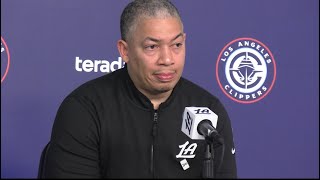 Kawhi Saved Us Ty Lue Reacts To Kawhi Scoring 45 In Clippers 118-101 W Over Jazz. Hoopjab Nba