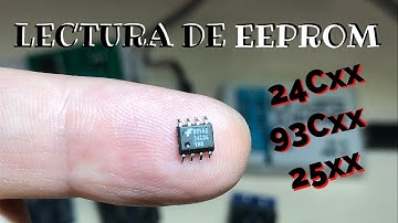📚Curso básico de cómo 🔎 Leer EEPROM con Programador y Soldadura (Español 2023)