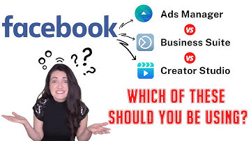 Facebook Ads Manager -𝐯𝐬- Facebook Business Suite -𝐯𝐬- Facebook Creator Studio: 𝘞𝘩𝘦𝘯 𝘵𝘰 𝘶𝘴𝘦 𝘦𝘢𝘤𝘩 𝘢𝘱𝘱